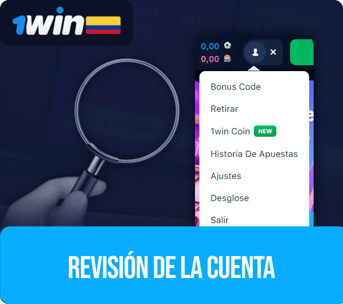 Características de una cuenta personal 1Win